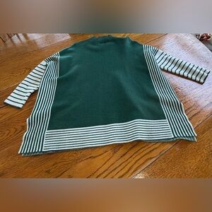 Shop the Mint green oversized sweater.  Mock neck. Size Small.